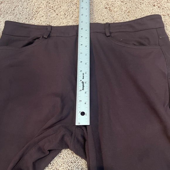 Large Michael kors MK stretchy knit pants brown - Picture 10 of 12